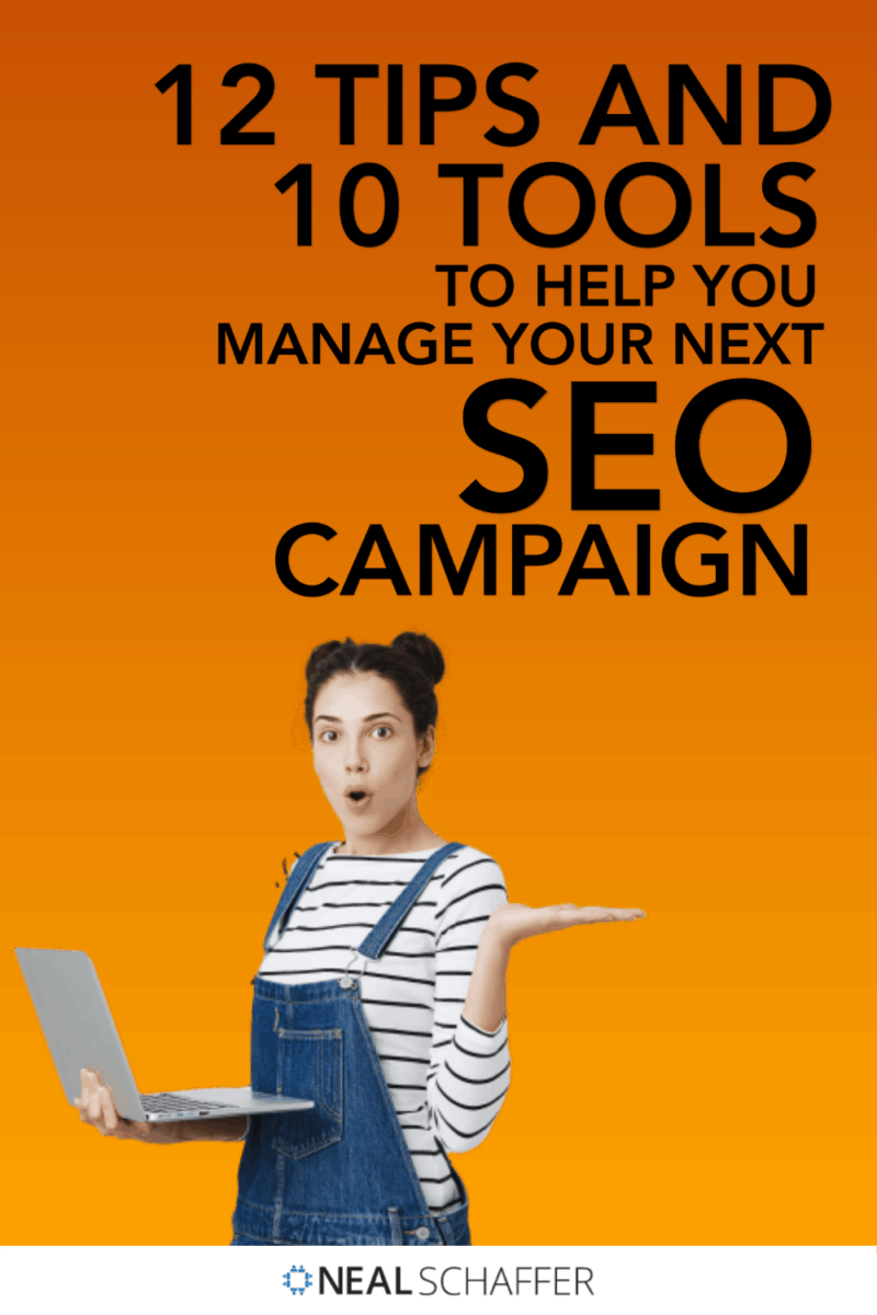 Learn how to effectively organize and manage your SEO campaign for success through these 12 tips and 10 tools!