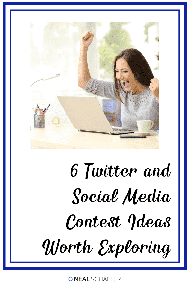 Looking for social media contest ideas?  These 6 Twitter and social media contest ideas will help you attract new followers and increase brand awareness.