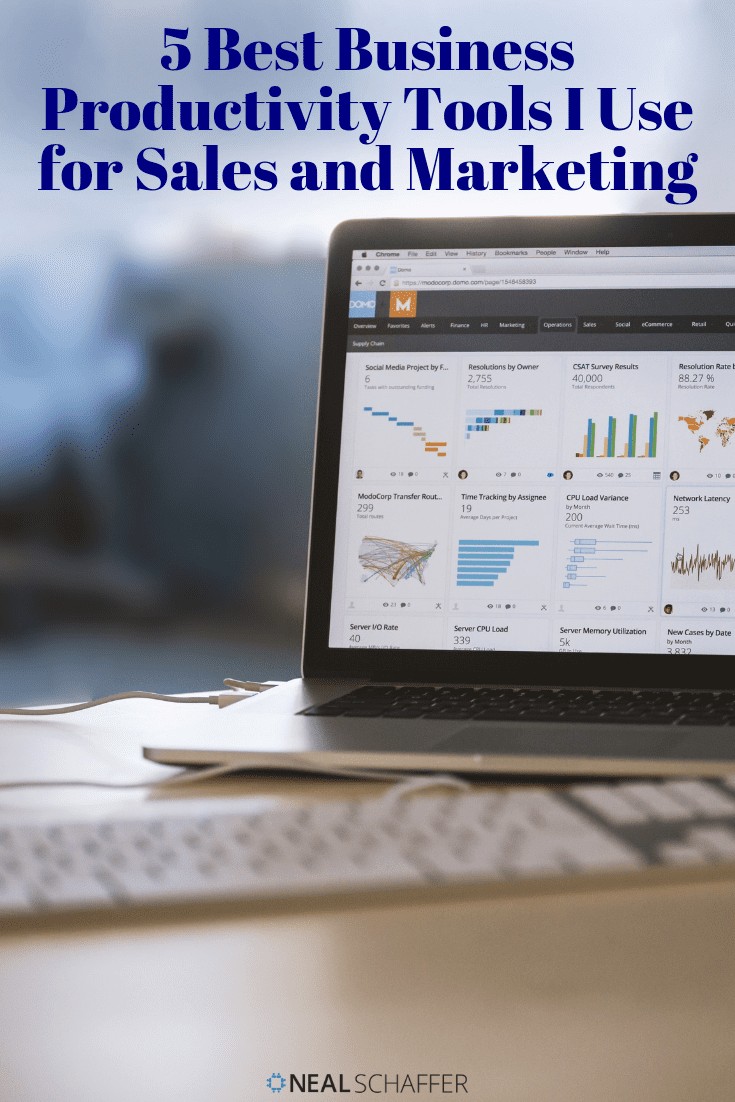 Best Business Productivity Tools The 5 Tools I Use for Sales & Marketing