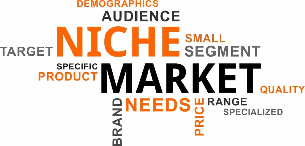 find your niche because the riches are in the niches