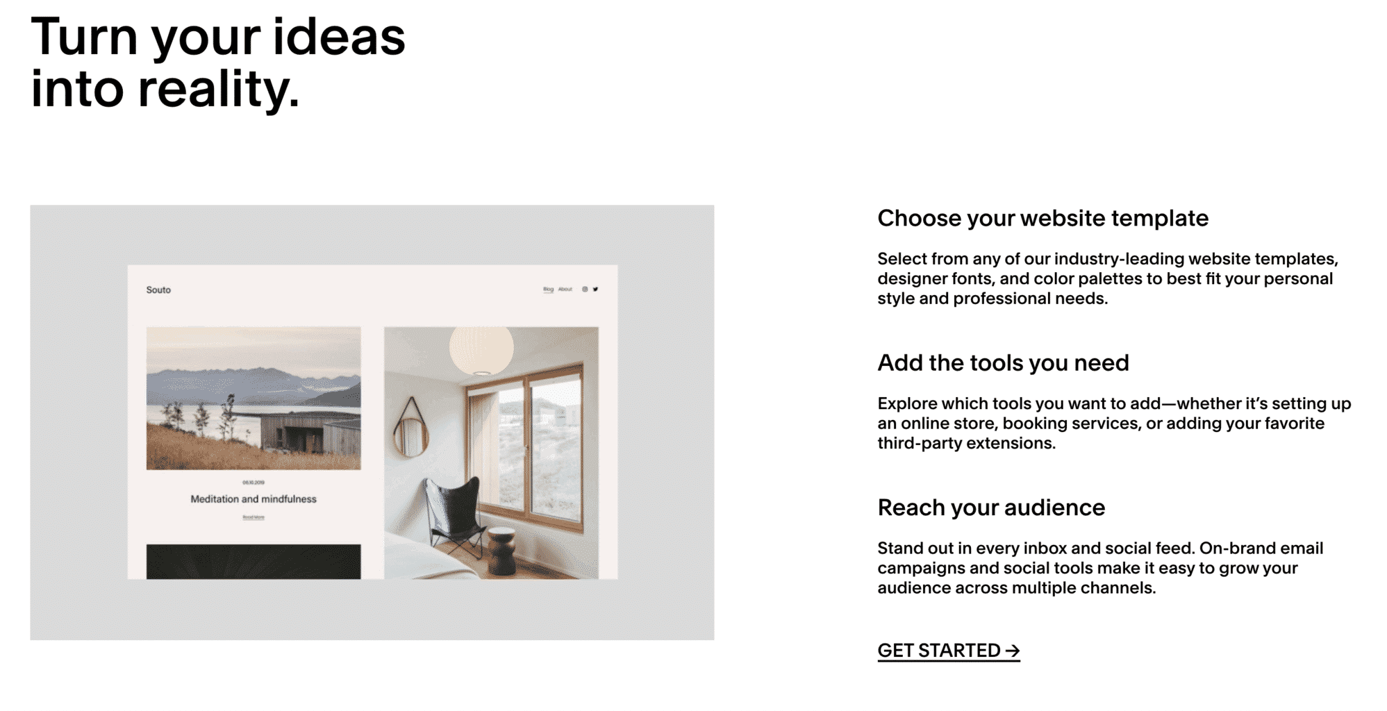 squarespace CMS