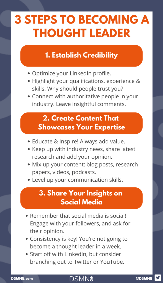 3 Steps to Becoming a Thought Leader
