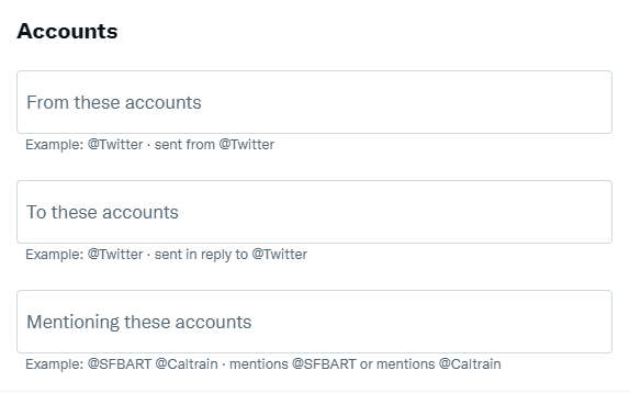 Accounts