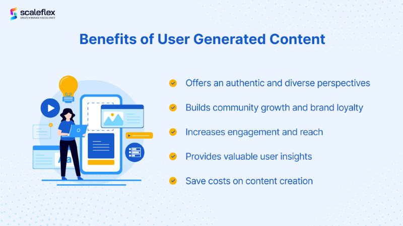 Benefits of User Generated Content