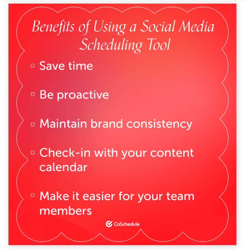 Benefits of Using Social Media Scheduling Tool