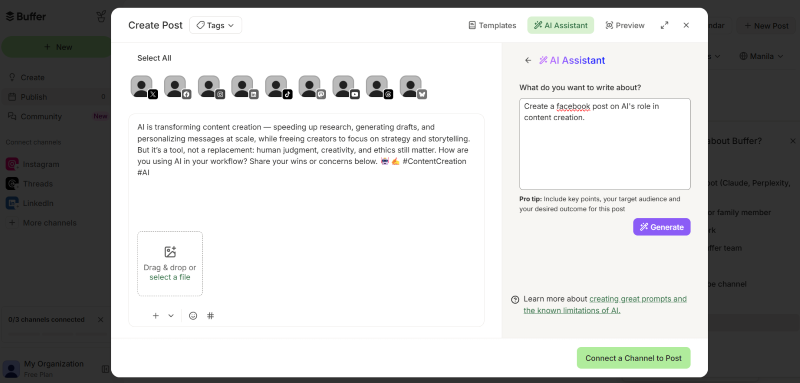 Buffer AI Assistant