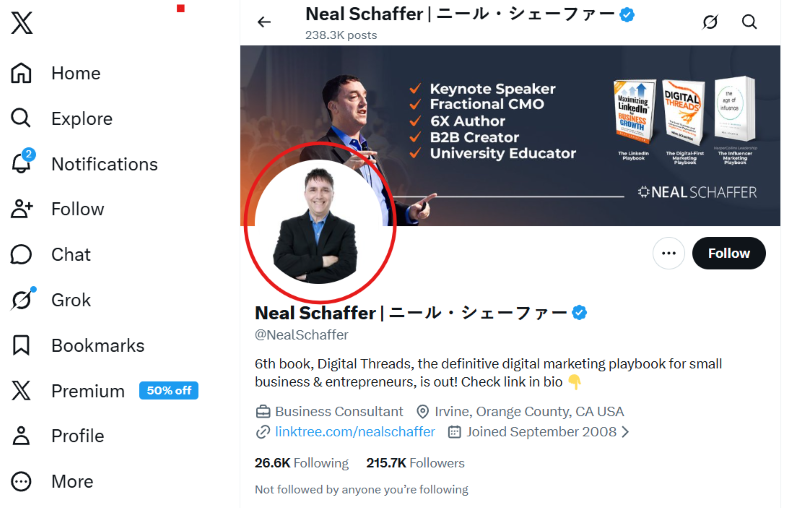 Start With a Clear, Professional Profile Picture