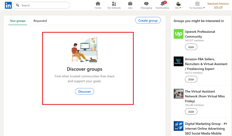 How to Find LinkedIn Groups