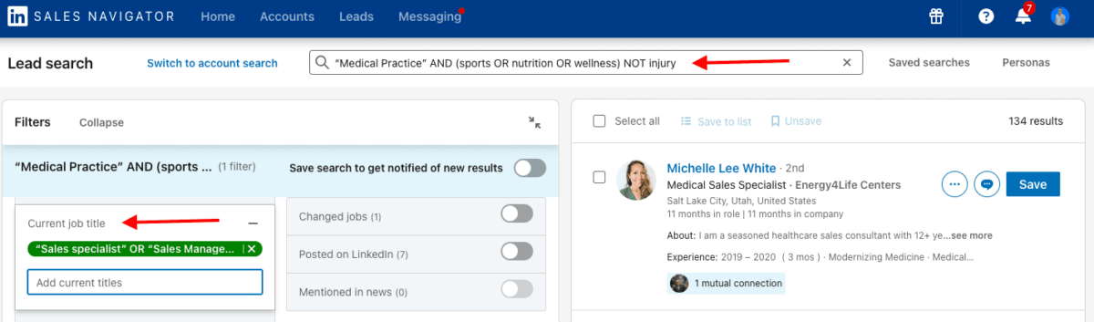 How to Use Boolean Search on LinkedIn Sales Navigator