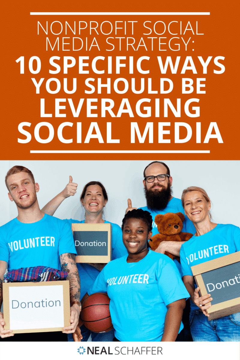 Nonprofit social media strategy is not just about Facebook. Here are 10 different ways nonprofits should be utilizing social media.