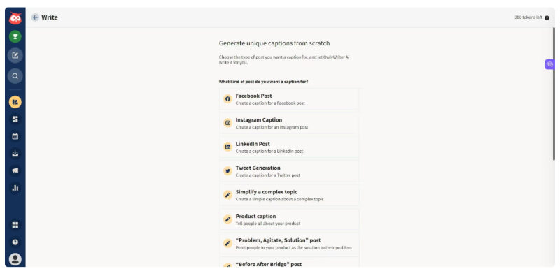 Hootsuite OwlyWriter AI