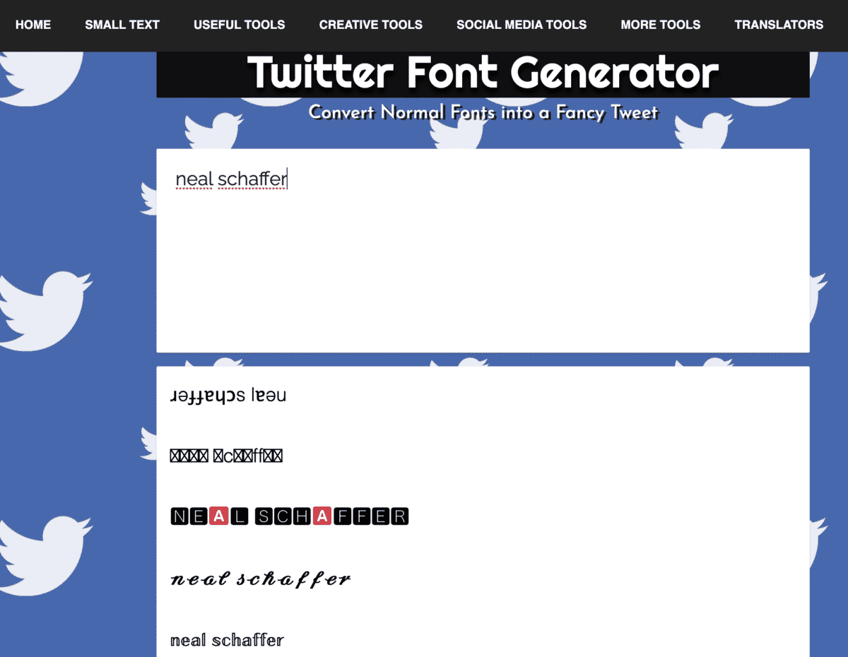 Fancy Fonts Generator (๐๐ฎ๐ฌ๐ญ ๐๐ธ๐น๐ & ๐ซ๐ถ๐๐๐) - FontVilla