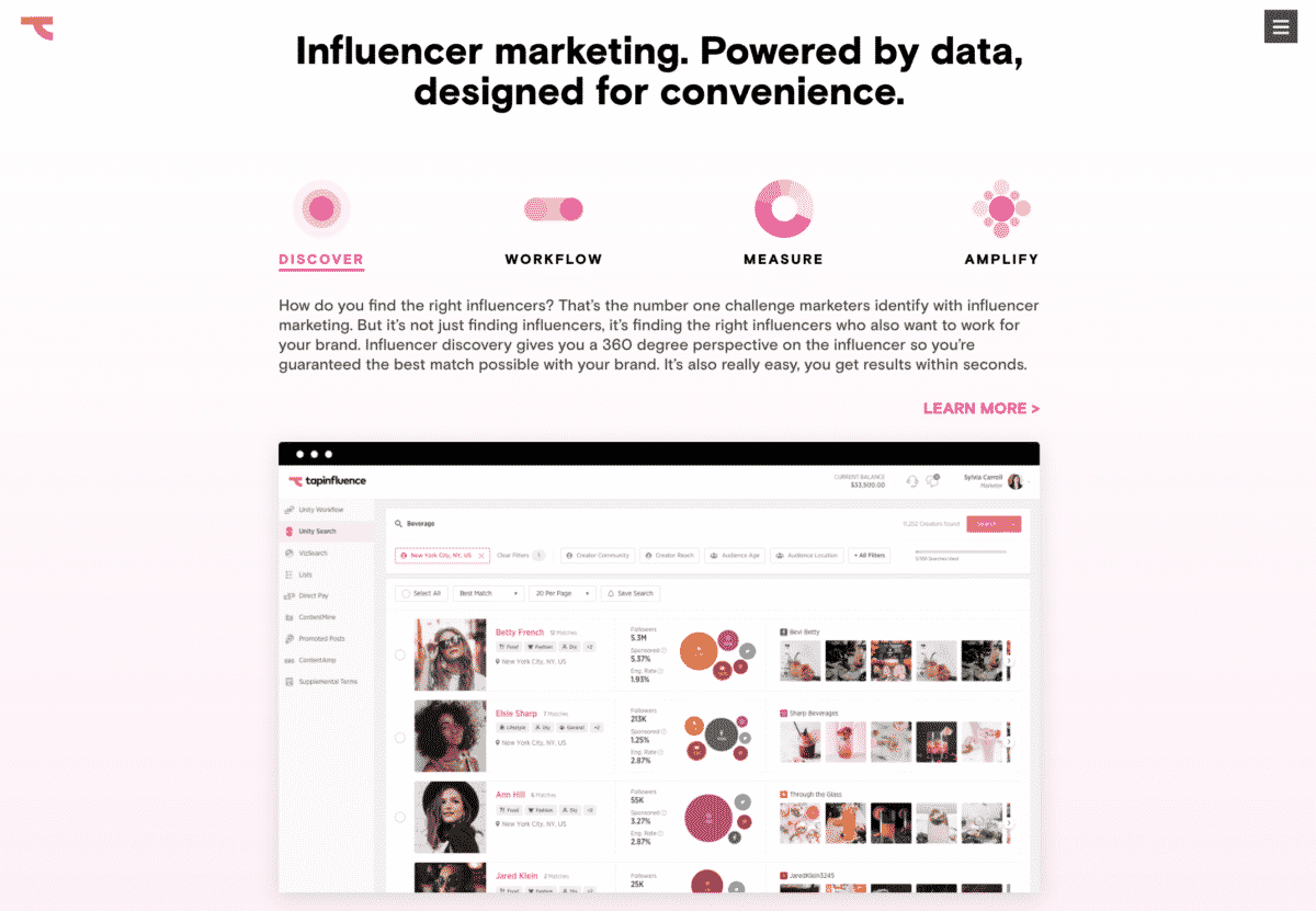 NeoReach influencer marketing plaform