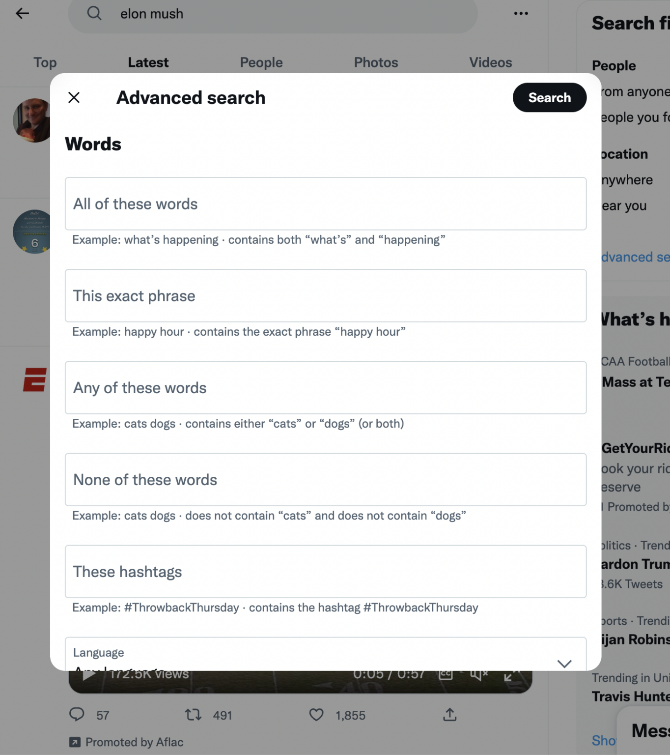 Twitter Search Button Twitter Advanced Search: Guide on How to Search for Tweets