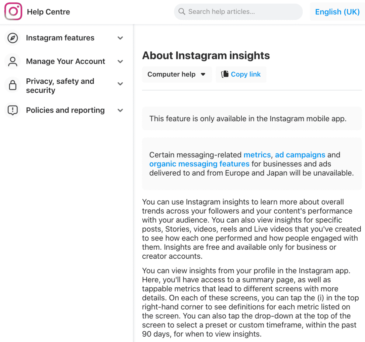 Instagram Insights