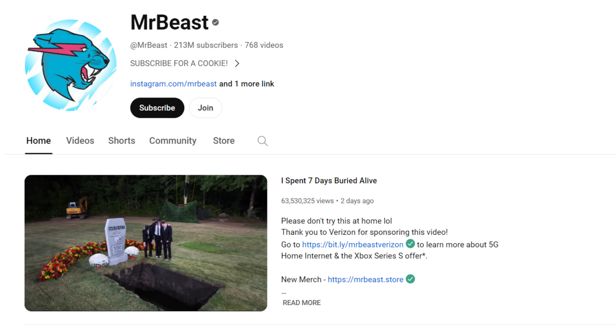 MrBeast's 112 Million Subscribers: A Case Study for Individual Creators