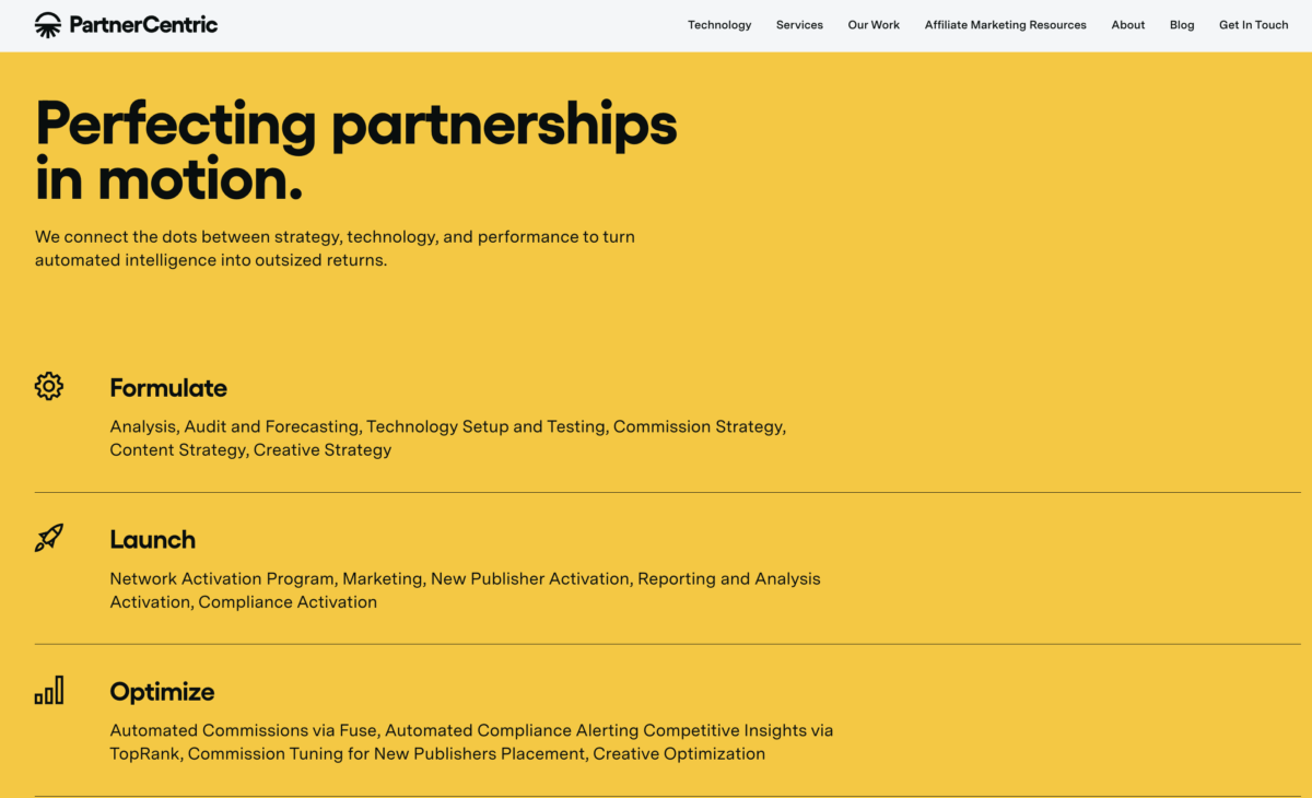 partnercentric perfecting partnerships in motion