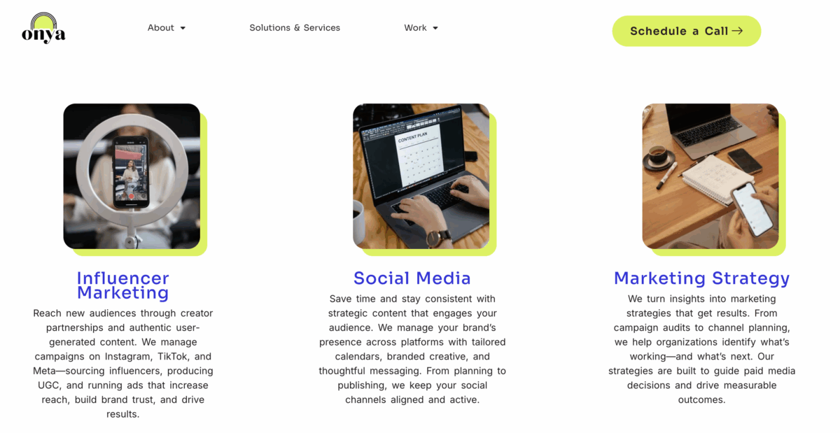Onya digital marketing agency