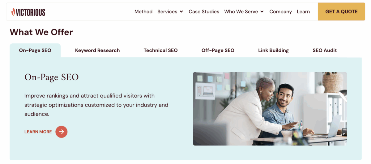 Victorious SEO Services