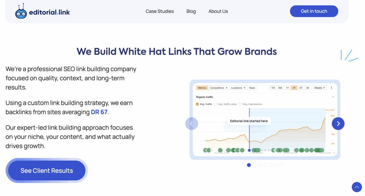 Editorial.Link link-building agency