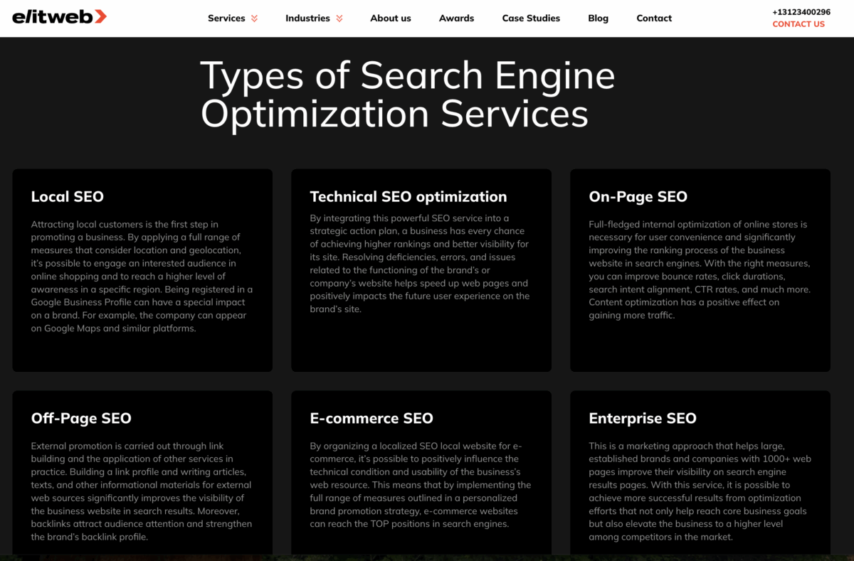 Elit-Web SEO Services