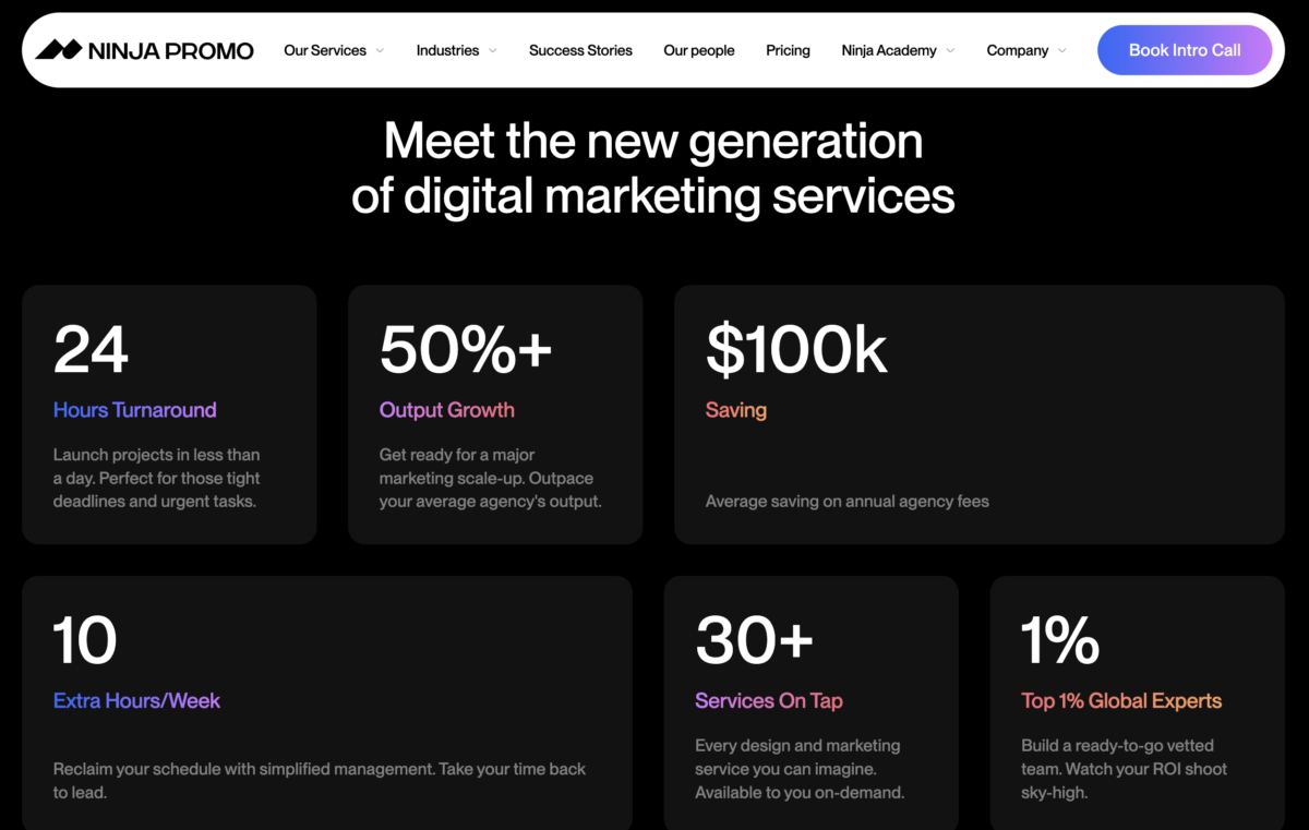 Ninja Promo: Meet the new generation of digital marketing services