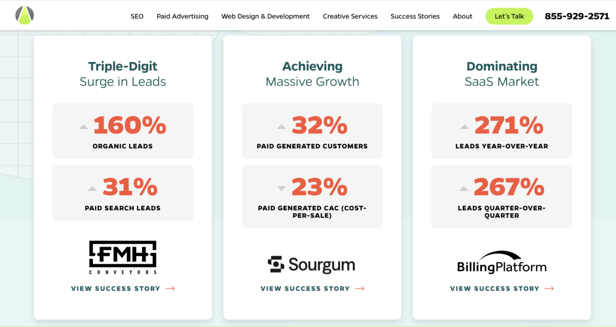 Straight North SEO agency case study