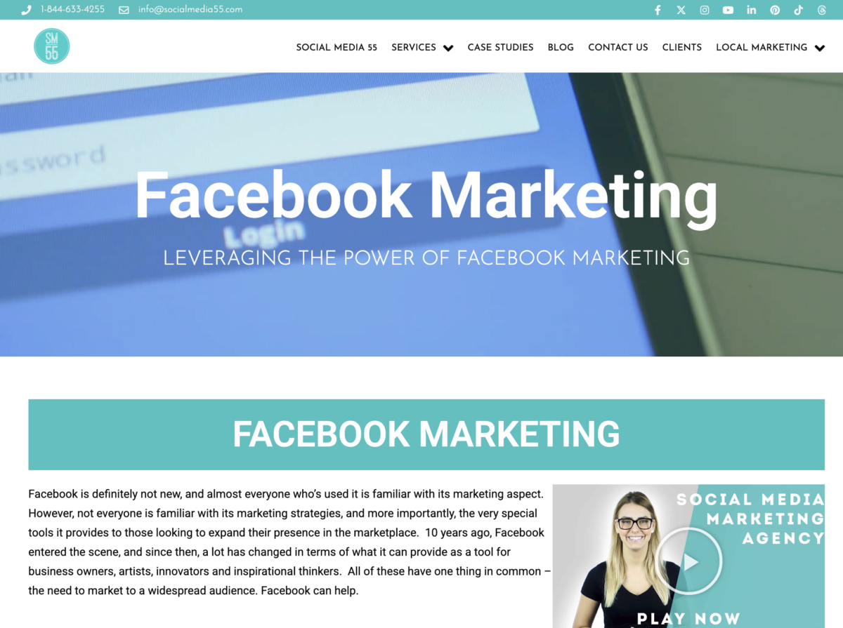 Social Media 55: Leveraging the power of Facebook marketing
