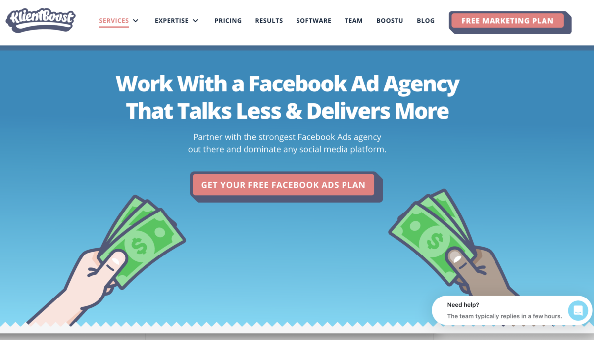 KlientBoost: Work with a Facebook Ad Agency that talks less and delivers more