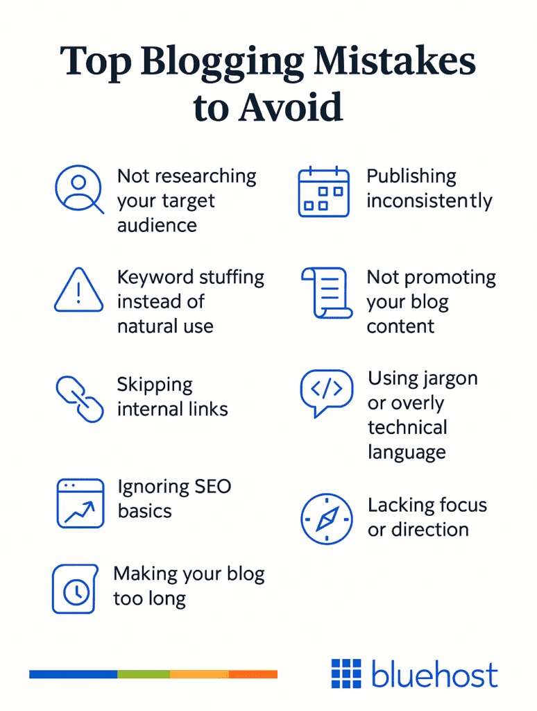 Top Blogging Mistakes to Avoid