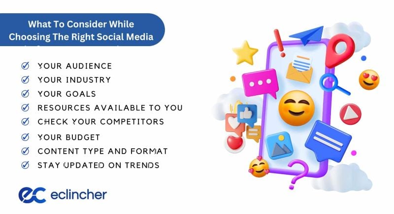 What to Consider While Choosing the Right Social Media
