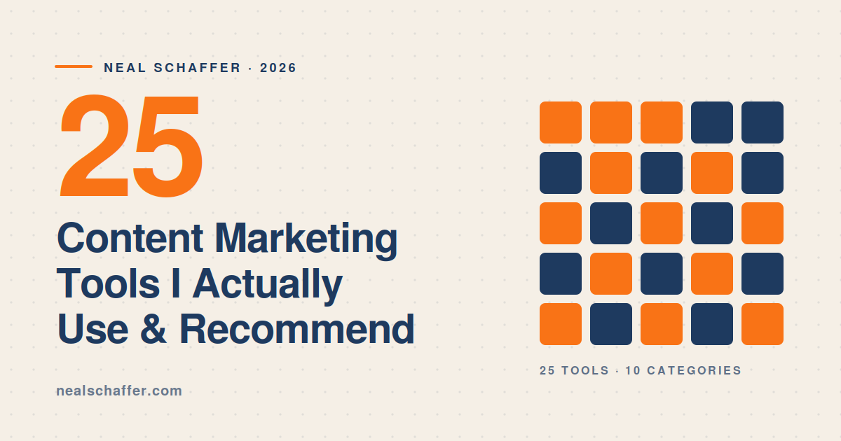 25 Content Marketing Tools I Actually Use and Recommend in 2026