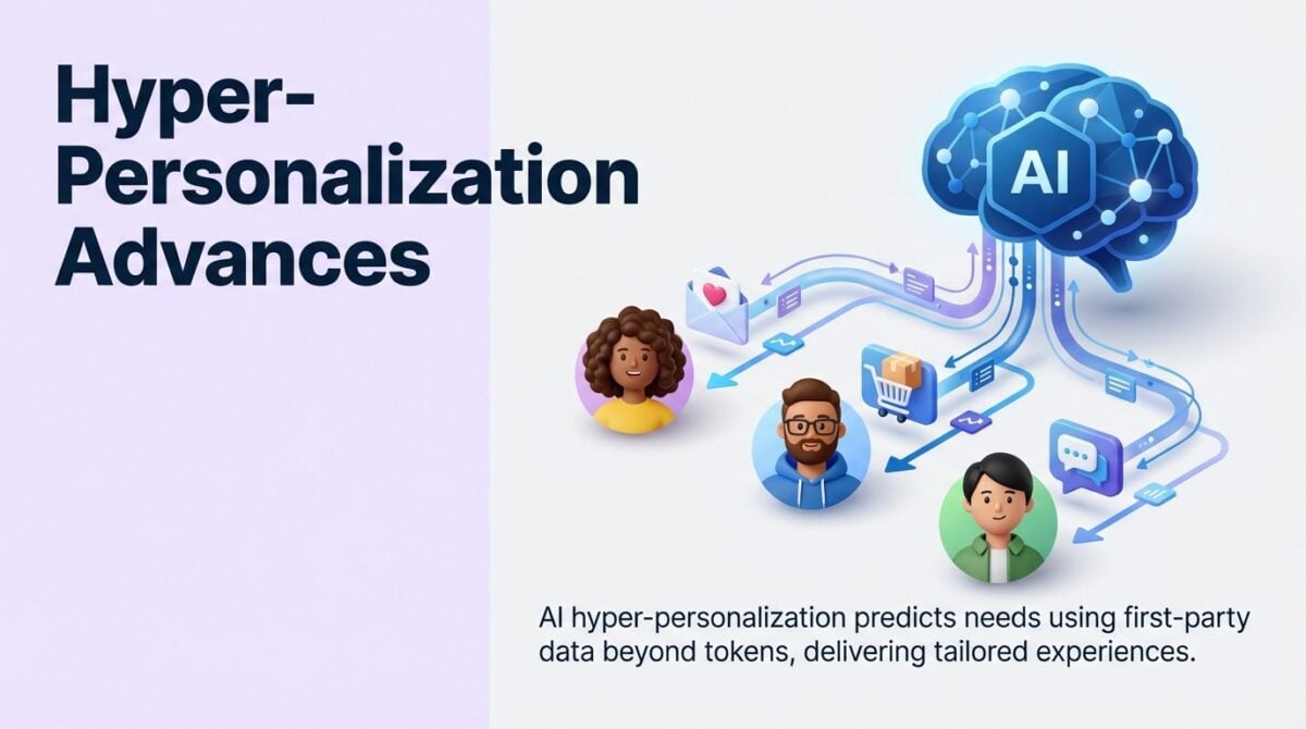 Hyper-personalization powered by first-party data can predict subscriber needs—go beyond “Hi [Name]” to behavior-based journeys.