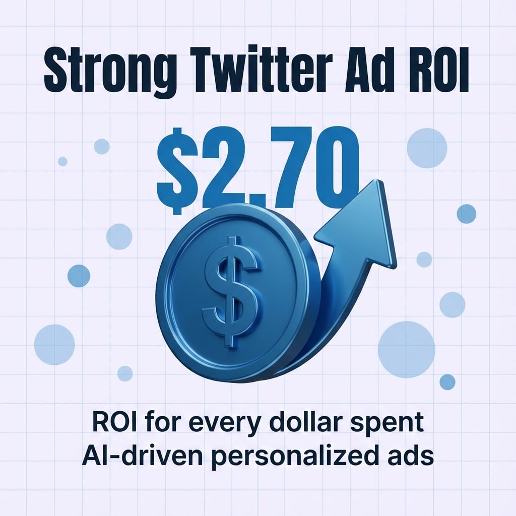 AI-personalized Twitter ads can return $2.70 for every $1 spent — scale what already performs.