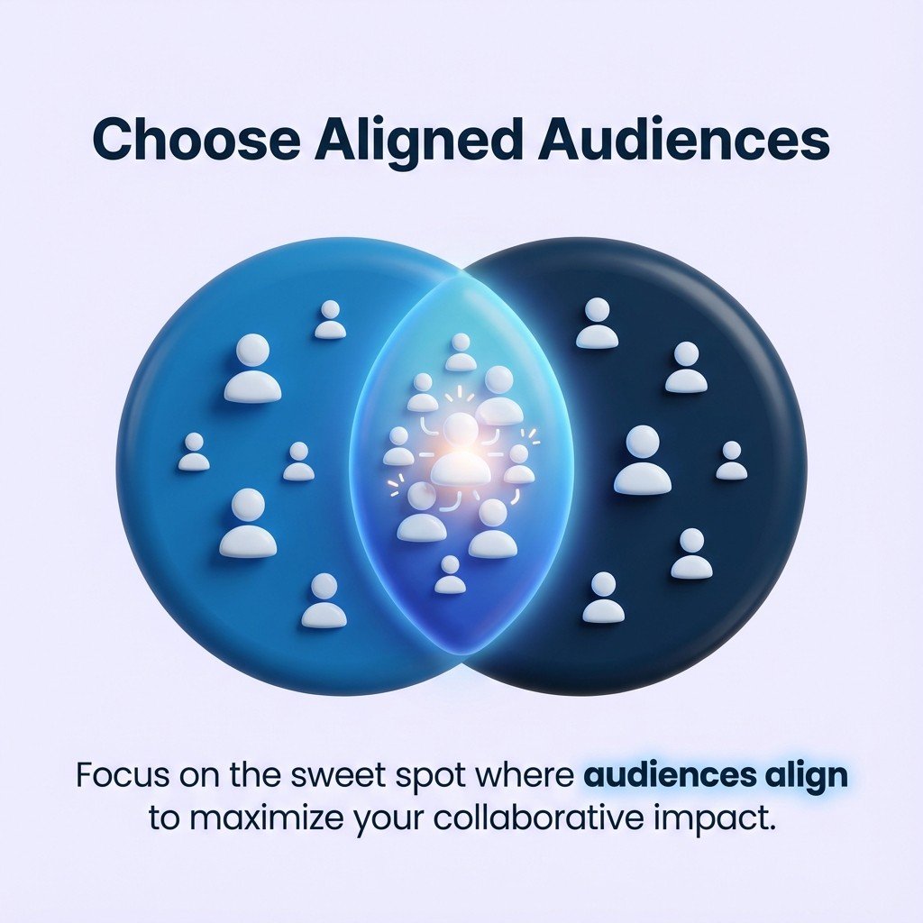 Pick partners with overlapping audience profiles to maximize engagement from both communities.