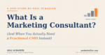 What Is a Marketing Consultant? The 2026 Guide to What They Do, What They Cost, and When You Actually Need One