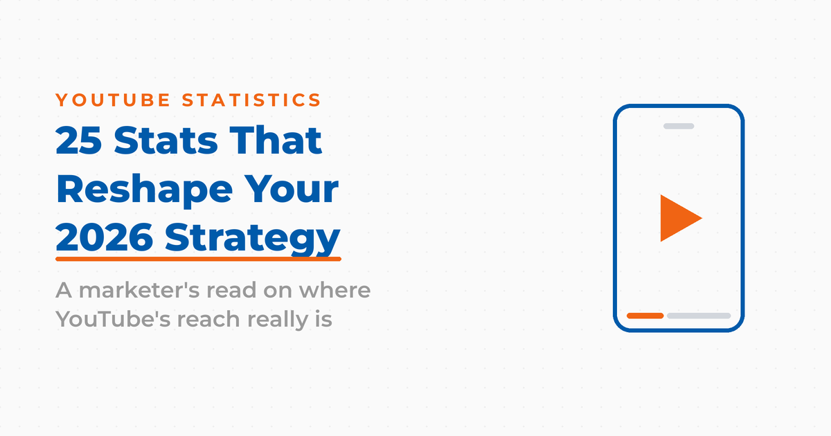 Neal Schaffer featured graphic titled 25 stats that reshape your 2026 YouTube strategy